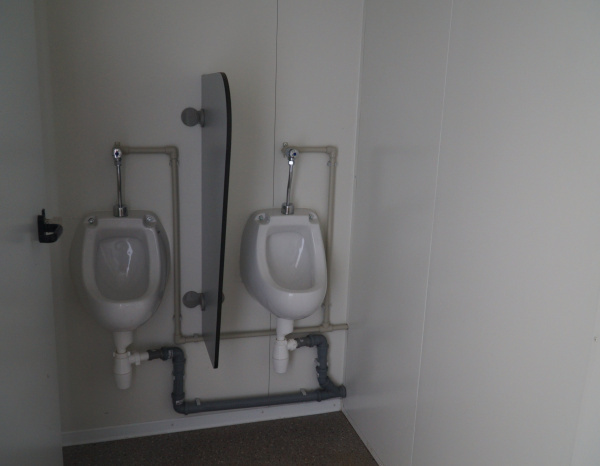 Séparations d'urinoirs panneaux de douche Habillage WC - LDM