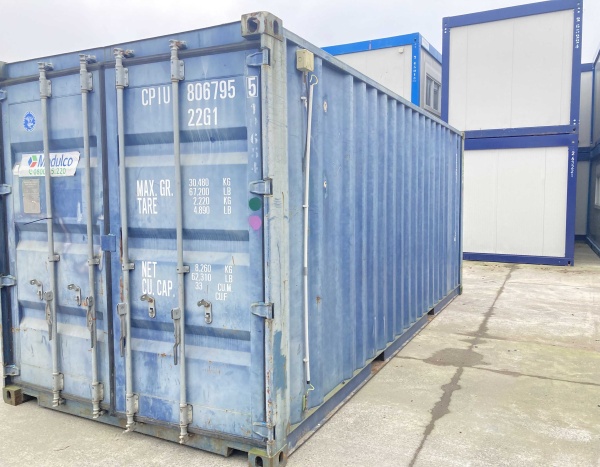 CONTAINER DE STOCKAGE  20"  avec éclairage 600 x 245 cm || 2500,00 € ||