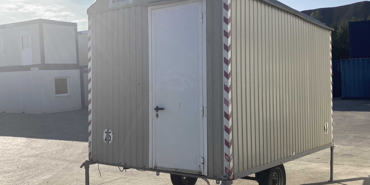 Roulotte de chantier +- 300cm x 210 cm ||2600,00 € || - slide 1