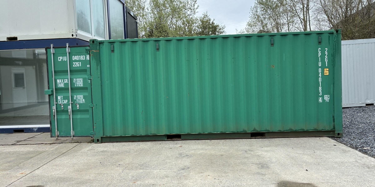 CONTAINER DE STOCKAGE  d'occasion 20" 600 x 245 cm  || 1.990,00 € || - slide 1